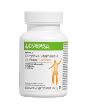 Formula 2 Complexe vitamines et minéraux homme 60 comprimés – 85.3 g